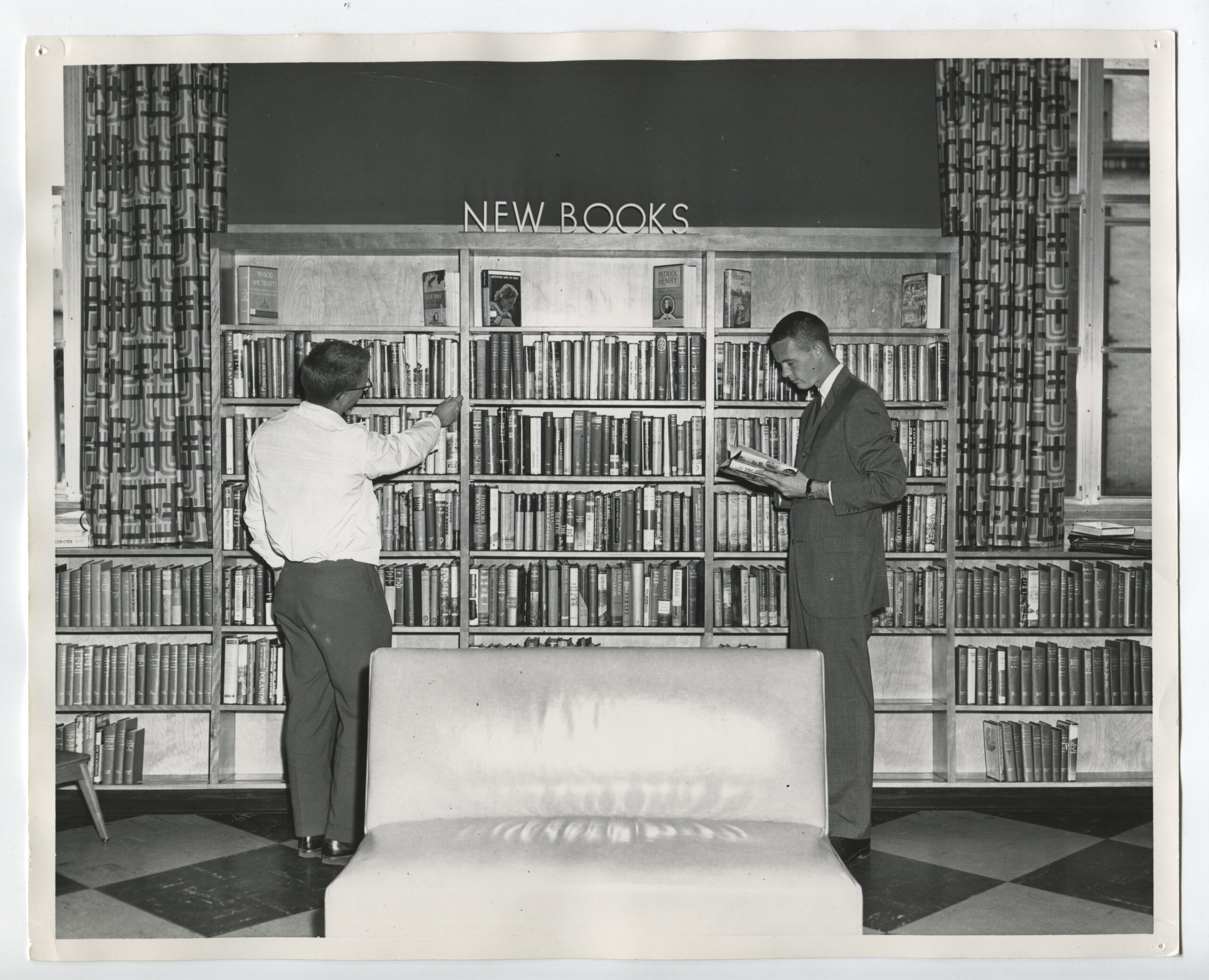 New Books section seen here in 1958